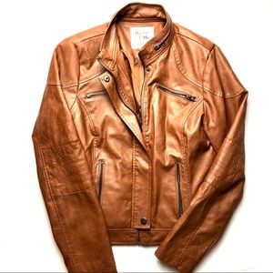 MARALYN & ME Faux Leather Jacket